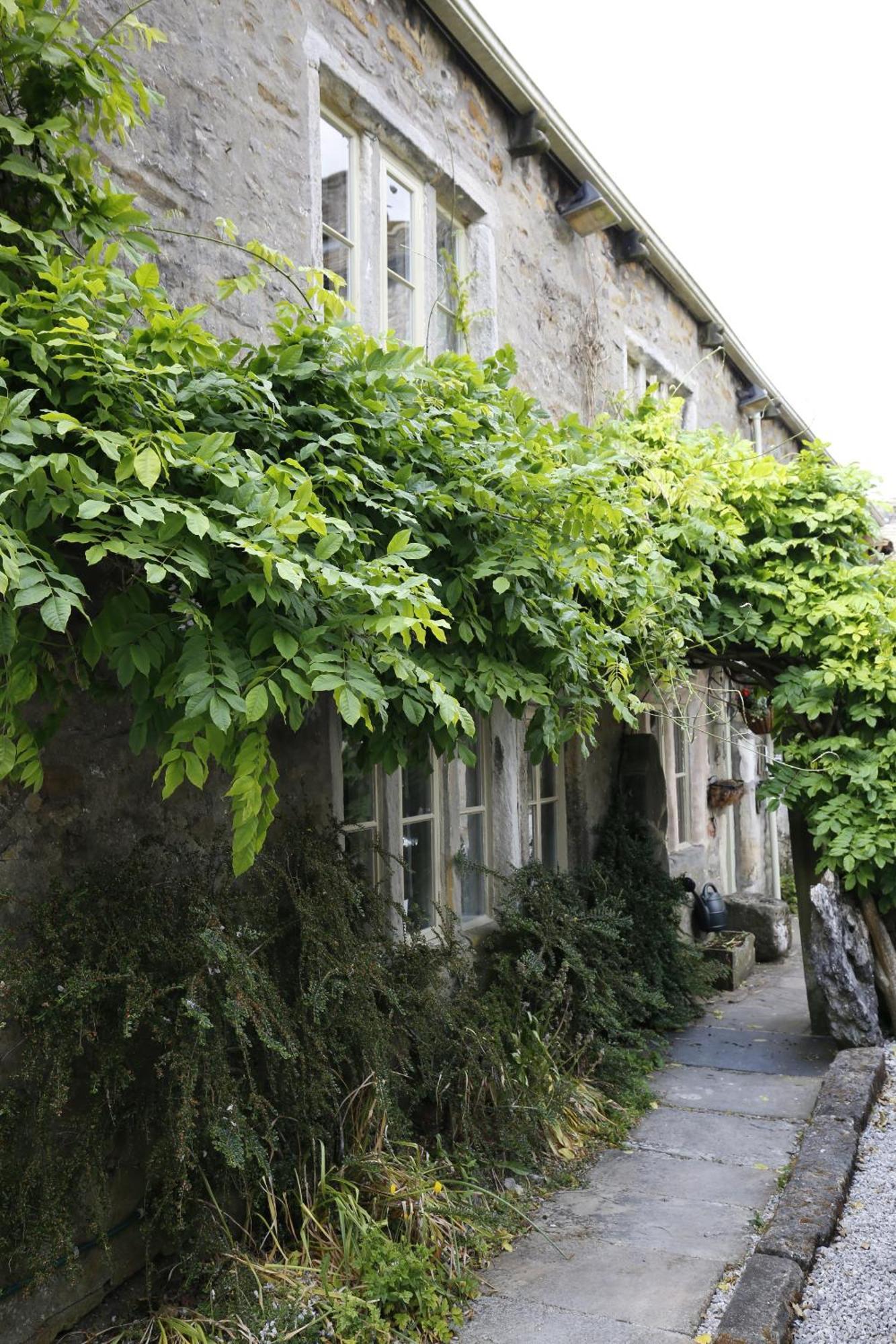 Отель Ashfield House Грассингтон Экстерьер фото A climbing vine